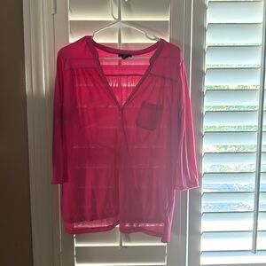 Pink H&M cotton blouse